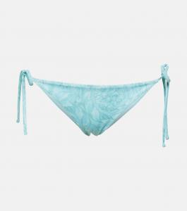 Плавки бикини barocco с низкой посадкой Versace, синий