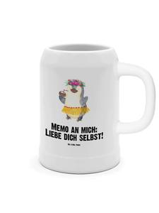 Пивная кружка с изображением пингвина и кокоса с белой надписью Mr. & Mrs. Panda