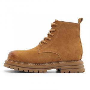 ZHENRAN Жёлтые короткие мартинсы мужские, цвет Yellow