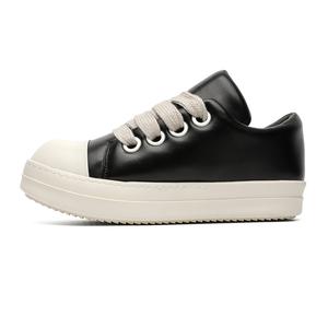 WEISHIBANGWEI Низкие скейтерские кроссовки унисекс черные черный женский размер, цвет Black Women's Size