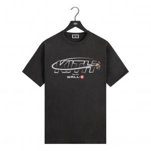 Винтажная футболка KITH x Disney Pixar WALL-E Orbit, цвет «черный»