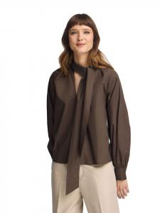 Polo Club Футболка с длинными рукавами шоколадного цвета