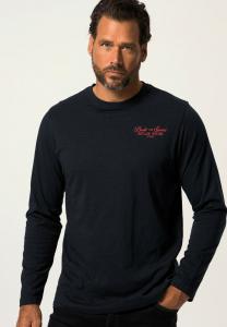 Футболка с принтом LANGARM RUNDHALS PRINTS JP1880, цвет navy blau