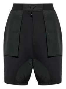 Шорты с кулиской и вставками DSQUARED2, черный