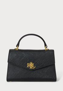 Сумка CROSSHATCH LEATHER SMALL FARRAH SATCHEL Lauren Ralph Lauren, черный