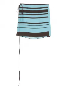 Мини-юбка-обёртка Rioja Sir., синий