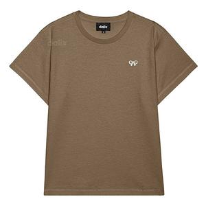 Женская футболка с бантом, легкая, с высокой талией Dalix, Latte