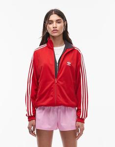 Спортивный топ adidas Originals Firebird красного цвета