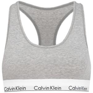 Бралетт с логотипом Racerback Calvin Klein, серый