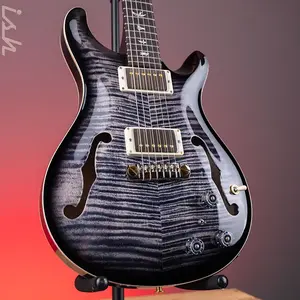 Электрогитара PRS Hollowbody II Piezo 10-Top, цвет Charcoal Burst