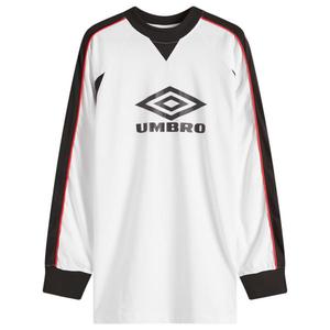 Футболка с длинным рукавом и вставками Umbro, белый