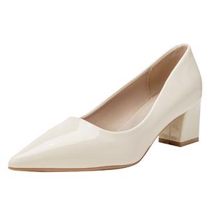 Туфли на высоком каблуке для женщин JIUXINGDAO, Ecru