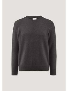 Вязаный свитер кофейно-коричневого цвета Hessnatur