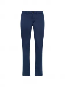 Брюки с прорезными карманами Moorer, синий