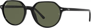 Солнцезащитные очки Ray-Ban RB2195 Thalia Square, Black/Green
