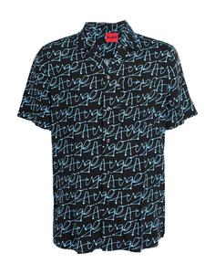 Рубашка Hugo Boss, черный