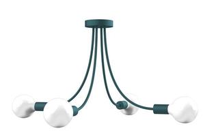 Потолочный светильник Lumicom Classic 4X, синий