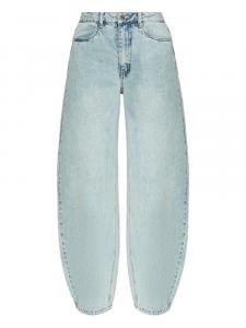 Джинсы с нашивкой-логотипом Gestuz, синий