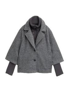 Демисезонная куртка TOM TAILOR, Anthracite/Dark grey