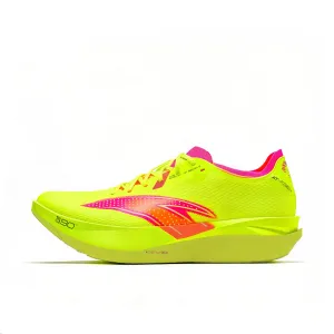 Низкие беговые кроссовки для женщин, цвет лимонный Anta, neon зеленый/желтый зеленый/verdant зеленый