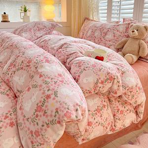 Disney Одеяло 150х200 см, съемный пододеяльник, наполнитель 1,5 кг, общий вес 2,5 кг, цвет Little Rabbit Ice Cream