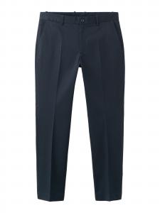 MANGO MAN Плиссированные брюки Regular 'DUBLINO' в цвете Navy