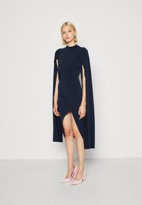 Элегантное платье Doha Open Sleeve Slinky Dress WAL G., цвет navy blue
