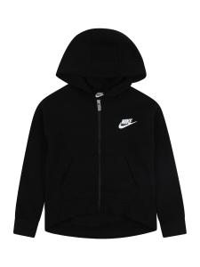 Худи на молнии Nike Sportswear CLUB FLEECE, черный