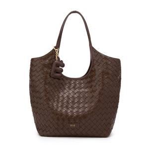 ELLE Сумка через плечо из искусственной кожи для женщин, White/Black/Tan