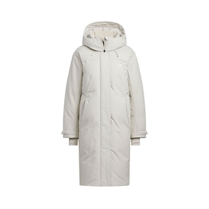 Adidas Женская белая пуховая куртка