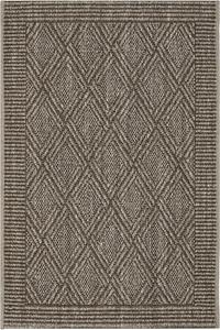 Ковер SAFAVIEH, 61 x 92 см, Palm Beach Collection, Silver, дизайн из сизаля и джута, идеально для помещений с высокой проходимостью: прихожая, гостиная, спальня (PAB351D)