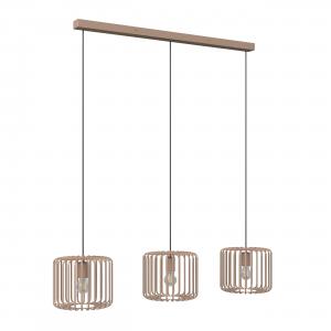 Оригинальный подвесной светильник E27, металлический, песочного цвета Novel, песочный