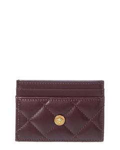 Визитница Versace Medusa из стеганой кожи Versace, красный