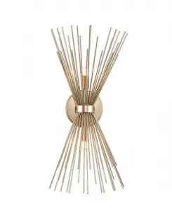 Настенный светильник Savannah 2 Light Cwi Lighting, золотой