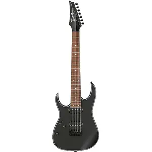 Электрогитара IBANEZ RG7421EXL-BKF для левшей, 7 струн - черный матовый