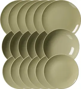 Набор тарелок Cecina из 18 предметов, зеленый Ritzenhoff & Breker