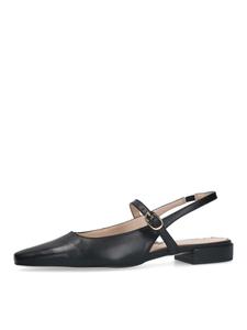 Туфли-лодочки с открытой пяткой SACHA, черный