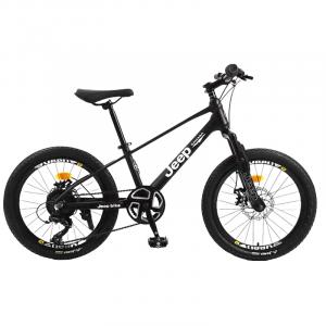 Горный велосипед magnesium alloy disc brake для подростков Jeep, черный