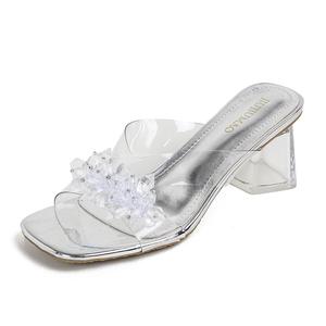 Тапочки-слайды женские серебристые TATAYA, Silver