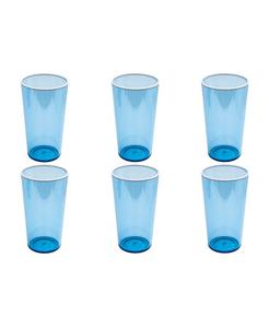 Набор из 6 бокалов Vetro Double Old Fashioned Abode Homewares, синий