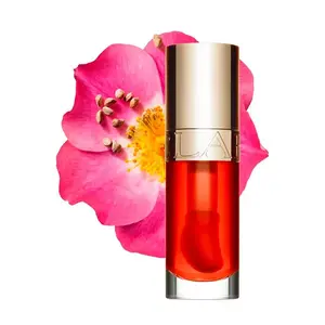 Питательное тонированное масло для губ Lip Comfort Oil Clarins, цвет apricot