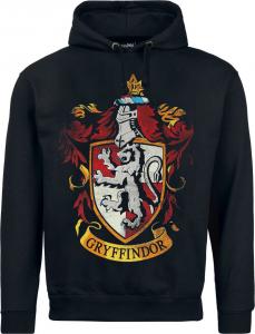Толстовка с капюшоном Harry Potter Gryffindor, черный
