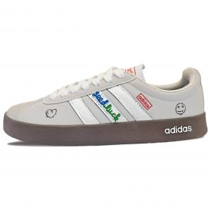 Adidas Neo Кроссовки для скейтбординга VL Court 20 Good Luck Graffiti Balance с противоскользящей подошвой, низкие, унисекс, серый