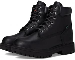 Мужские ботинки Timberland PRO Direct Attach из гладкой кожи со стальным носком, черный