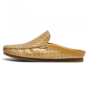 Eminu Мужские закрытые тапочки желтые, цвет Yellow