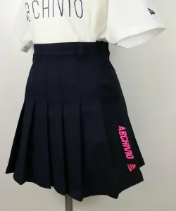 Юбка со складками (в сотрудничестве с NEW ERA) Archivio, цвет Navy (060)