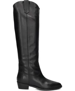 Кожаные сапоги вверх Notre-V, черный