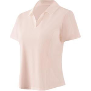 361° Футболка для йоги женская с розовым лацканом Moderate