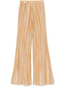 Forte Forte брюки с люрексом, золотой