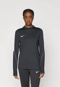 Футболка с длинными рукавами и круглым вырезом Nike Performance, Black/White